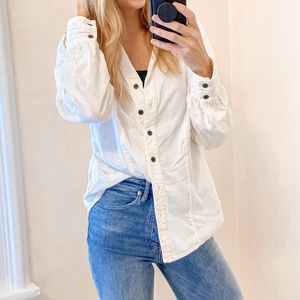 St Johns bay corduroy button up flannel